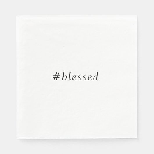 #blessedディナーナプキン スタンダードランチョンナプキン (正面)
