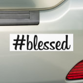 #blessedバンパーステッカー バンパーステッカー (車上)