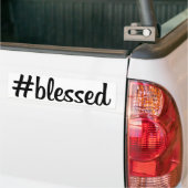 #blessedバンパーステッカー バンパーステッカー (トラック上)