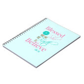 "blessed彼女"水の信頼ジャーナルです ノートブック (左側)