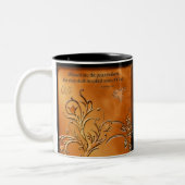 blessed調印者です ツートーンマグカップ (左)