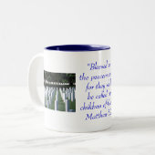 blessed調印者の…軍隊です ツートーンマグカップ (正面左)