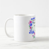 blessed適用範囲が広いです コーヒーマグカップ (左)