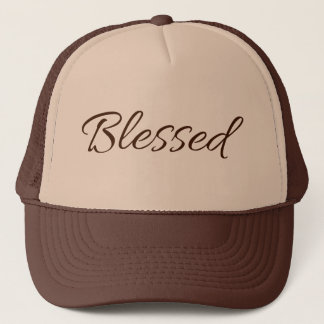 "Blessed" キリスト教 信仰ベース キャップ