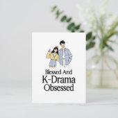 Blessed and K-Drama Obsessed ポストカード (スタンド正面)