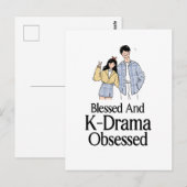 Blessed and K-Drama Obsessed ポストカード (正面/裏面)