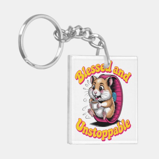 Blessed And Unstoppable キーホルダー (正面左)