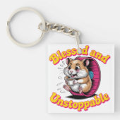 Blessed And Unstoppable キーホルダー (正面)