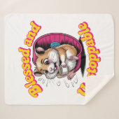 Blessed And Unstoppable シェルパブランケット (正面(横))