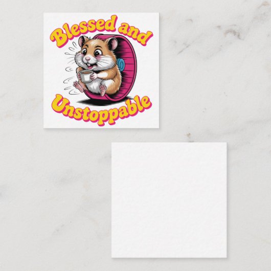 Blessed And Unstoppable ノートカード (正面/裏面)