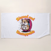 Blessed And Unstoppable ビーチタオル (正面)