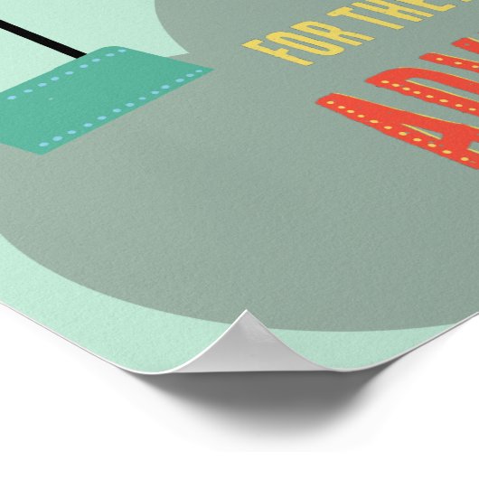 Blessed are the Curious Nursery Poster ポスター (角)