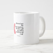 Blessed Are The Peacemakers Christmas Mug  ジャンボコーヒーマグカップ (正面右)