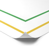 Blessed Are The Peacemakers Colorful Matthew 5:9 ポスター (角)