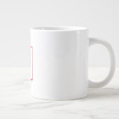 Blessed Are The Pure In Heart Christmas Mug ジャンボコーヒーマグカップ (右)