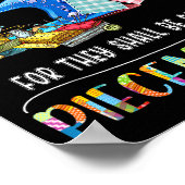 Blessed Are The Quilters Funny Sewing Quote Gift ポスター (角)