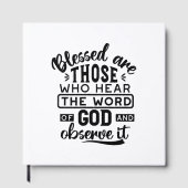 Blessed Are Those Who Hear the Word of God Quotes ゲストブック (正面)