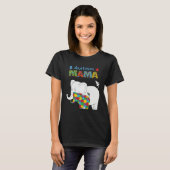 Blessed Autism Mom Mother Autistic Kids Awareness  Tシャツ (正面フル)
