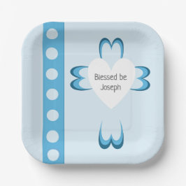 Blessed Baptism Paper Plate ペーパープレート
