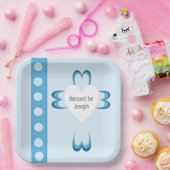 Blessed Baptism Paper Plate ペーパープレート (パーティー)