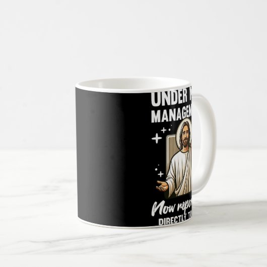 Blessed Baptism Religious Christian Under New Mana コーヒーマグカップ (正面右)