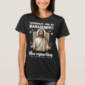 Blessed Baptism Religious Christian Under New Mana Tシャツ (正面)