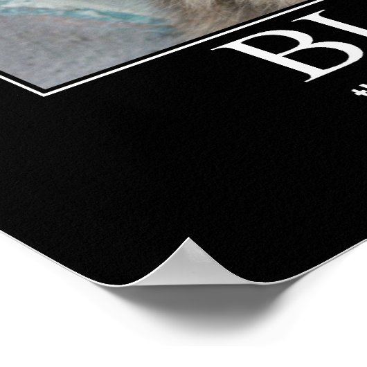 Blessed Be.. Cat Lover Artwork ポスター (角)