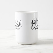 Blessed Beyond Measure コーヒーマグカップ (中央)