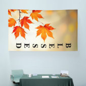 Blessed Beyond the Season 横断幕 (トレードショー)