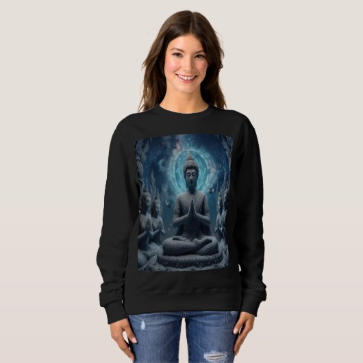 Blessed Buddha Sweater スウェットシャツ (正面フル)