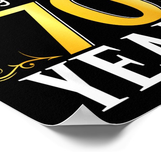 Blessed By God For 70 Years 70th Birthday Men Wome ポスター (角)