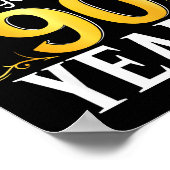 Blessed By God For 90 Years 90th Birthday Men Wome ポスター (角)