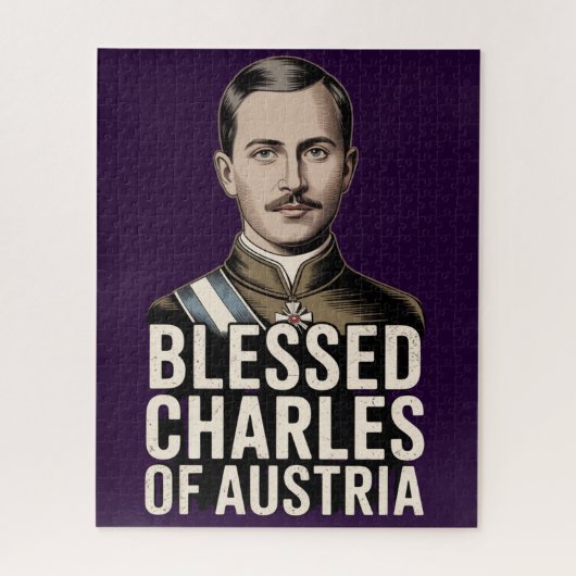 Blessed Charles of Austria Karl Emperor Catholic ジグソーパズル (縦)