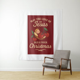 Blessed Christmas by Sweet Cherry タペストリー