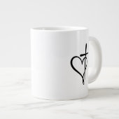 Blessed ⛪︎ coffee specialty mug ジャンボコーヒーマグカップ (正面右)