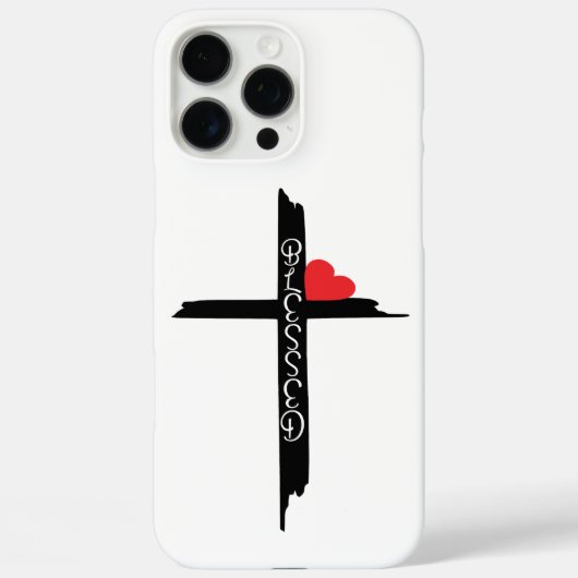 blessed cross Phone case Case-Mate iPhoneケース (裏面)