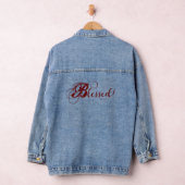 Blessed Denim Jacket (Red) デニムジャケット (ハンガー)