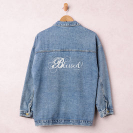 Blessed Denim Jacket (White) デニムジャケット
