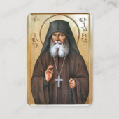 Blessed Elder Ephraim of Arizona Prayer Card       プレイスカード (正面)