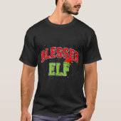 Blessed Elf Christmas Family Matching Group Xmas  Tシャツ (正面)