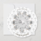 Blessed Evening Christian Dinner Invitation 招待状 (正面)