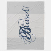 Blessed! Fleece Blanket フリースブランケット (正面)