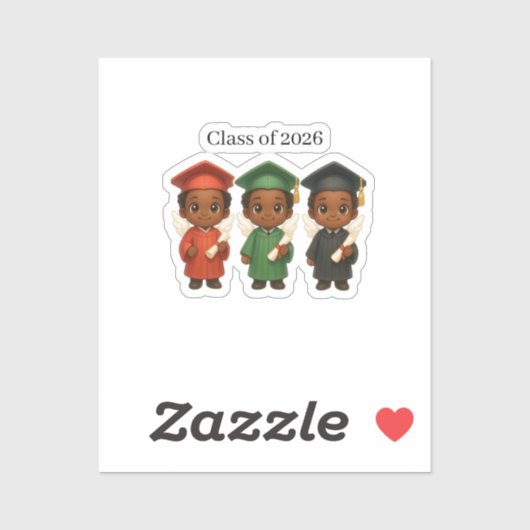 Blessed & Graduating 2026  シール (シート)