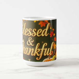 Blessed & Grateful Mug  - Inspirational コーヒーマグカップ