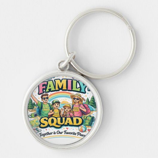 Blessed, Happy & Lucky Together キーホルダー (正面)