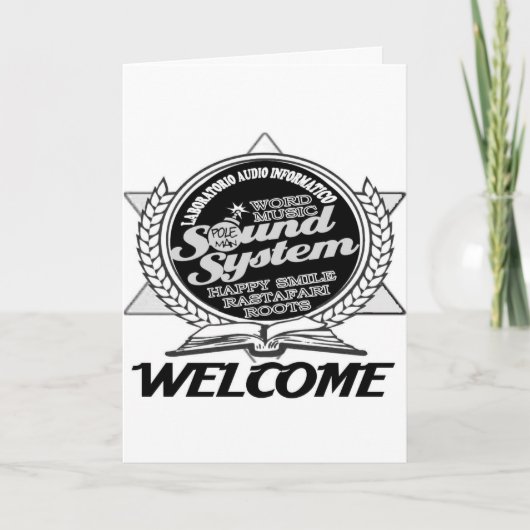 Blessed happy smile 招待状 (正面)