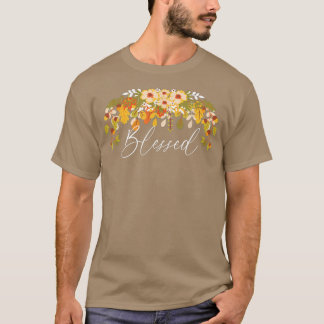 Blessed, Harvest Festival Fall Colour Autumn Fashi Tシャツ