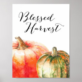 Blessed Harvest - Thanksgiving Poster ポスター