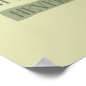 Blessed is the One Who Trusts in the Lord ポスター (角)