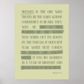 Blessed is the One Who Trusts in the Lord ポスター (正面)